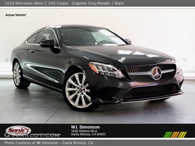 2019 Mercedes-Benz C 300 Coupe in Graphite Grey Metallic