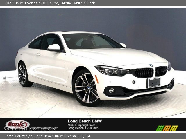 2020 BMW 4 Series 430i Coupe in Alpine White