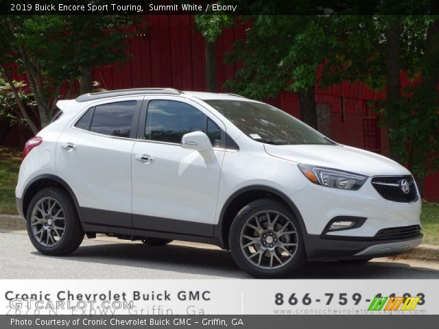 2019 Buick Encore Sport Touring in Summit White