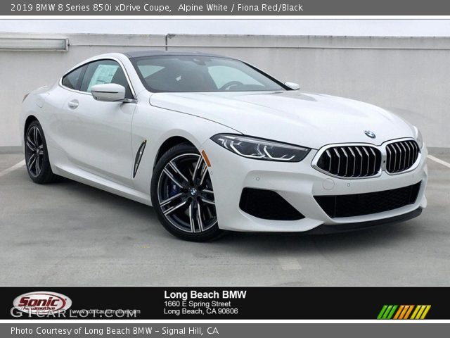 2019 BMW 8 Series 850i xDrive Coupe in Alpine White