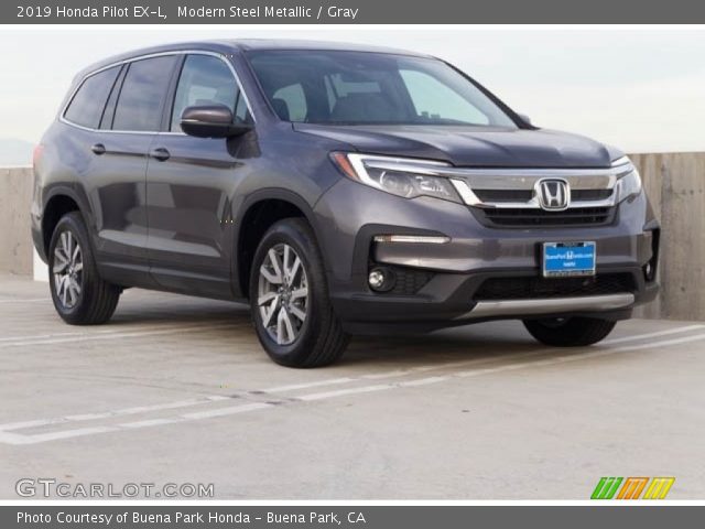 2019 Honda Pilot EX-L in Modern Steel Metallic