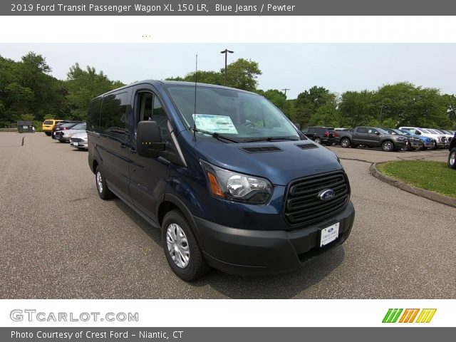 2019 Ford Transit Passenger Wagon XL 150 LR in Blue Jeans