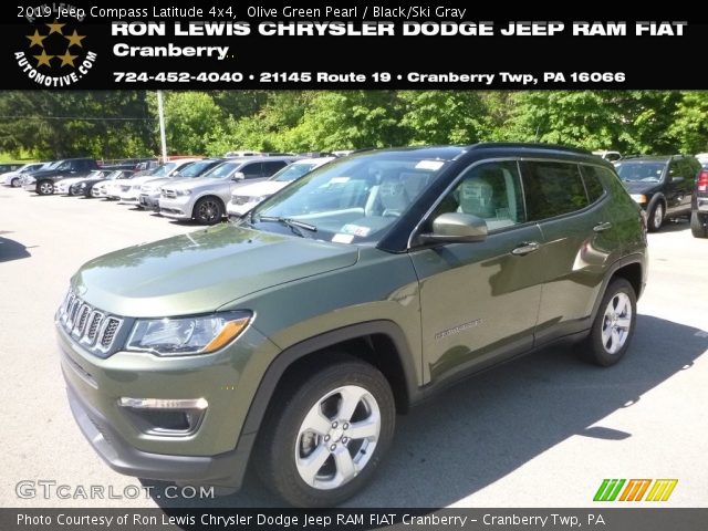 2019 Jeep Compass Latitude 4x4 in Olive Green Pearl