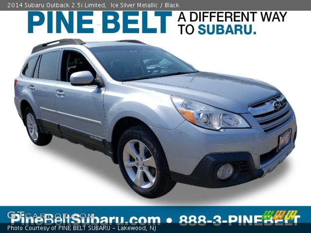 2014 Subaru Outback 2.5i Limited in Ice Silver Metallic