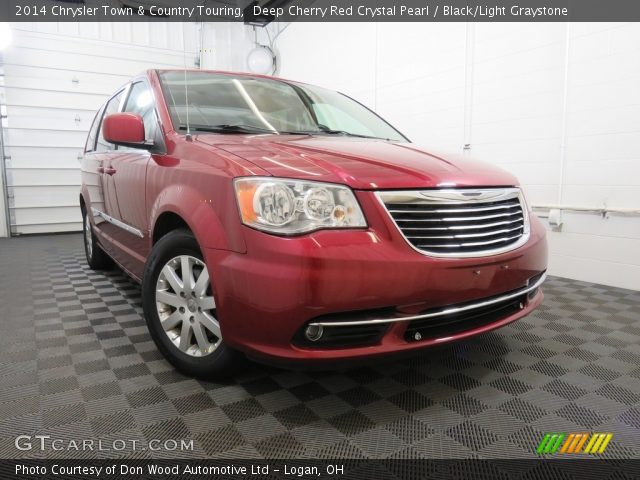 2014 Chrysler Town & Country Touring in Deep Cherry Red Crystal Pearl