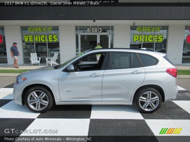 2017 BMW X1 sDrive28i in Glacier Silver Metallic