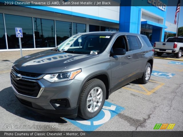 2019 Chevrolet Traverse LS AWD in Satin Steel Metallic