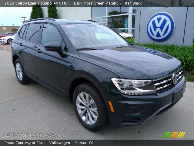 2019 Volkswagen Tiguan S 4MOTION in Dark Moss Green Metallic