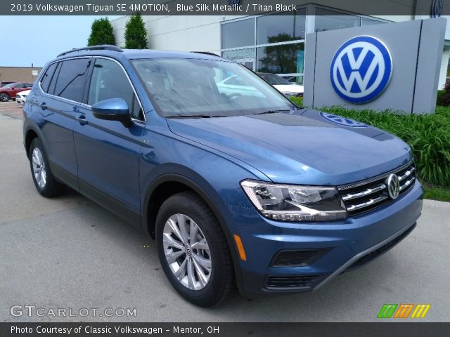 2019 Volkswagen Tiguan SE 4MOTION in Blue Silk Metallic