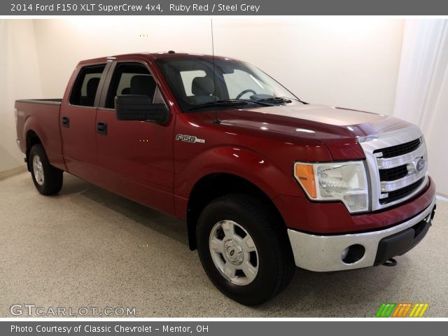 2014 Ford F150 XLT SuperCrew 4x4 in Ruby Red