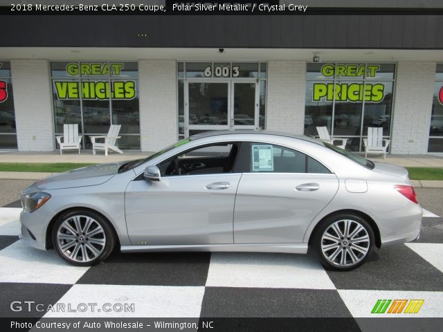 2018 Mercedes-Benz CLA 250 Coupe in Polar Silver Metallic