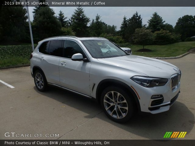 2019 BMW X5 xDrive40i in Mineral White Metallic