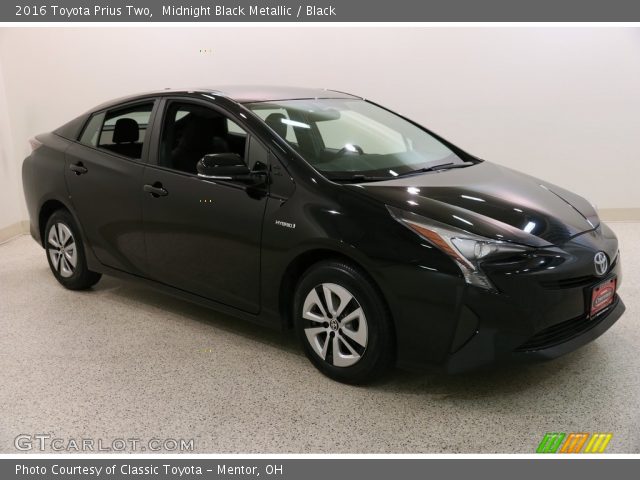 2016 Toyota Prius Two in Midnight Black Metallic