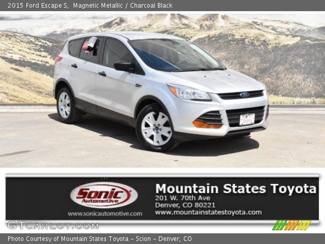 2015 Ford Escape S in Magnetic Metallic