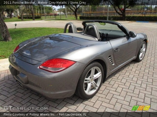 2011 Porsche Boxster  in Meteor Grey Metallic