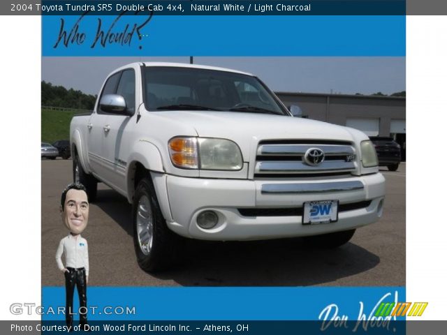 2004 Toyota Tundra SR5 Double Cab 4x4 in Natural White