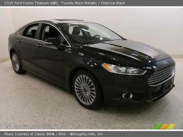 2015 Ford Fusion Titanium AWD in Tuxedo Black Metallic