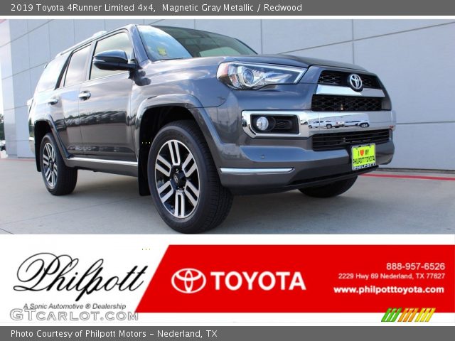 2019 Toyota 4Runner Limited 4x4 in Magnetic Gray Metallic