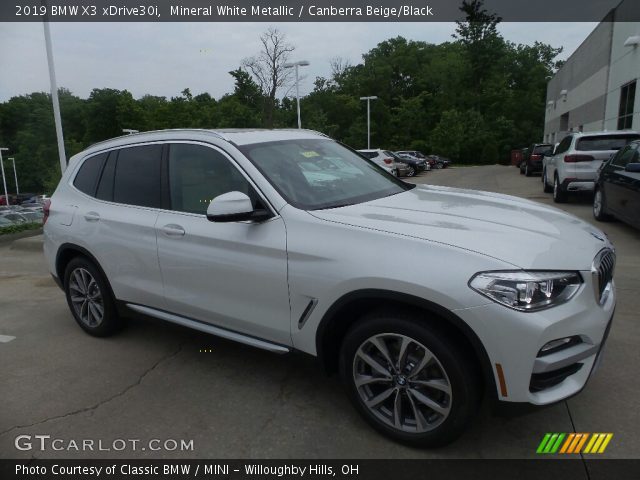 2019 BMW X3 xDrive30i in Mineral White Metallic