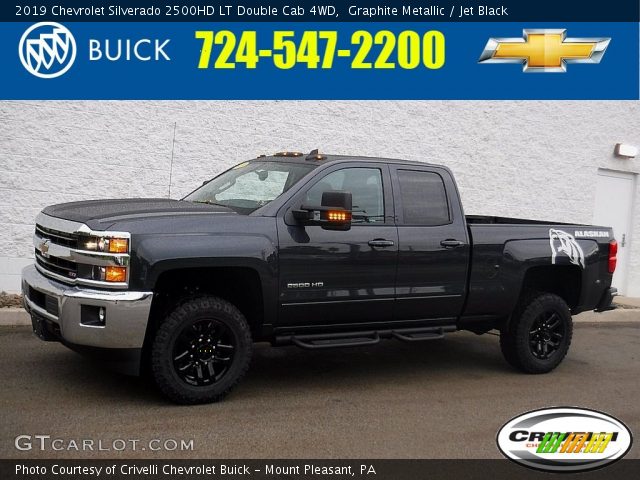 2019 Chevrolet Silverado 2500HD LT Double Cab 4WD in Graphite Metallic