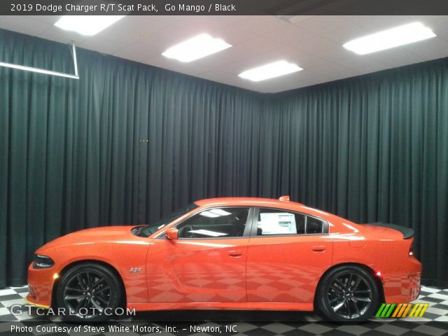 2019 Dodge Charger R/T Scat Pack in Go Mango