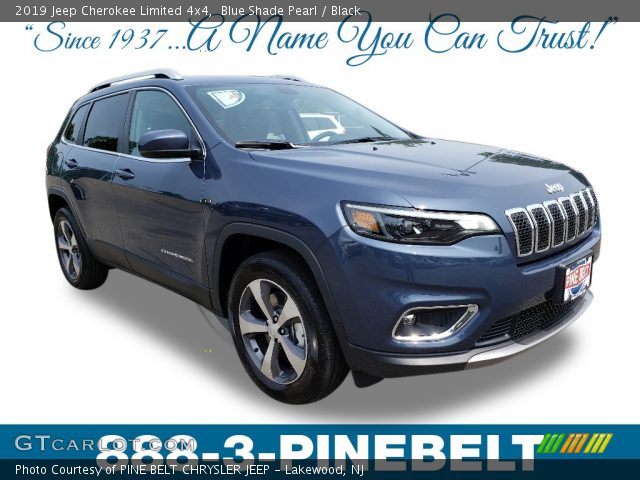 2019 Jeep Cherokee Limited 4x4 in Blue Shade Pearl