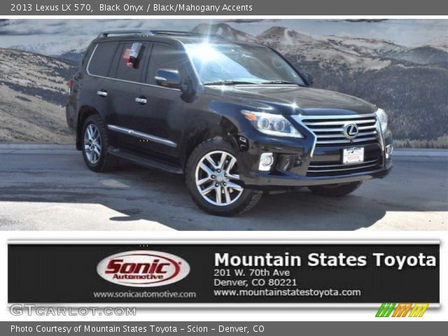 2013 Lexus LX 570 in Black Onyx