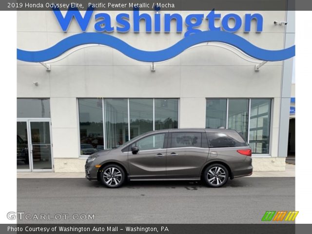 2019 Honda Odyssey Elite in Pacific Pewter Metallic