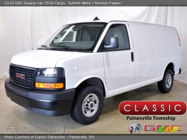 2019 GMC Savana Van 2500 Cargo in Summit White