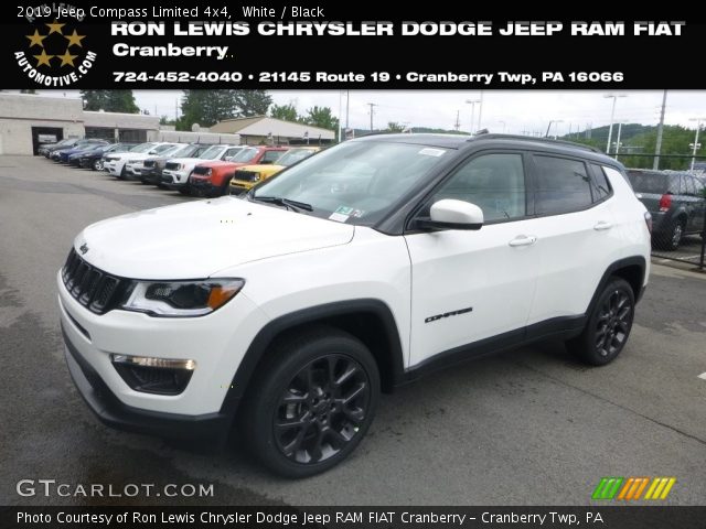 2019 Jeep Compass Limited 4x4 in White