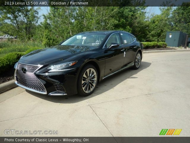 2019 Lexus LS 500 AWD in Obsidian