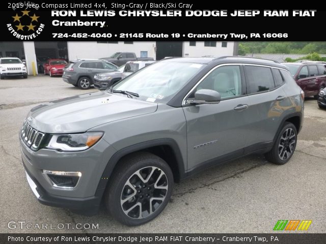 2019 Jeep Compass Limited 4x4 in Sting-Gray