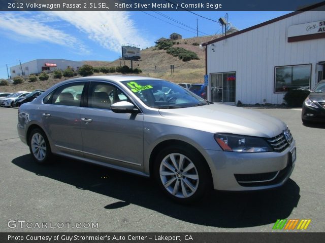 2012 Volkswagen Passat 2.5L SEL in Reflex Silver Metallic