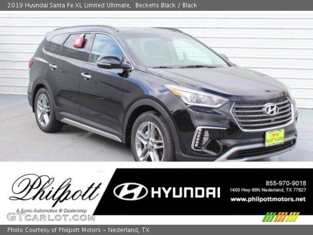 2019 Hyundai Santa Fe XL Limited Ultimate in Becketts Black