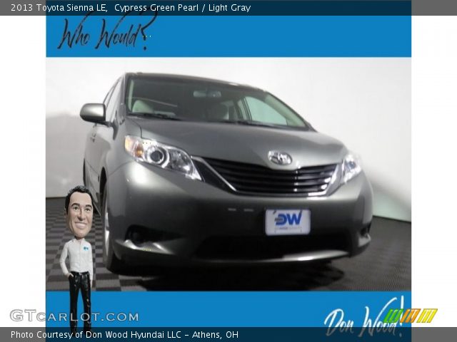 2013 Toyota Sienna LE in Cypress Green Pearl