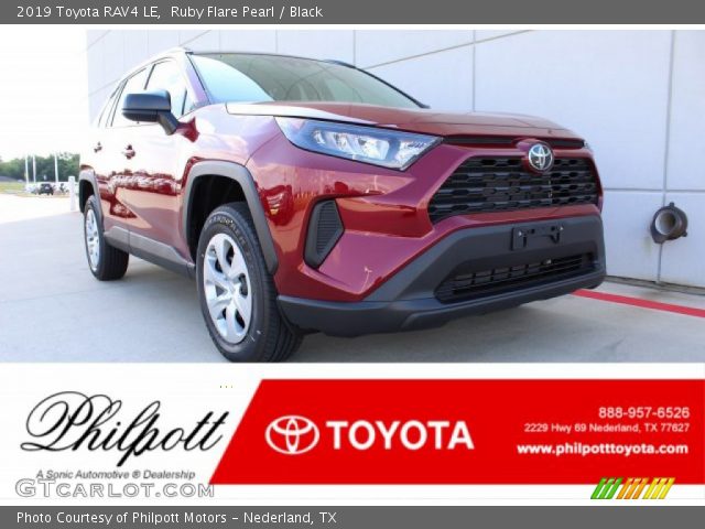 2019 Toyota RAV4 LE in Ruby Flare Pearl