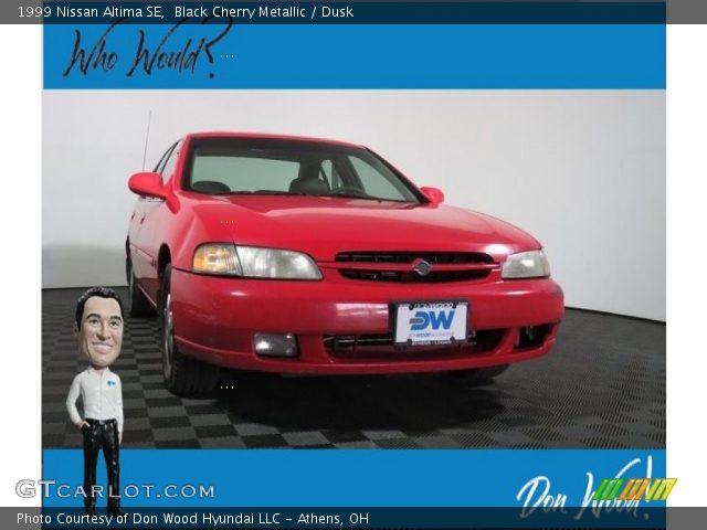 1999 Nissan Altima SE in Black Cherry Metallic