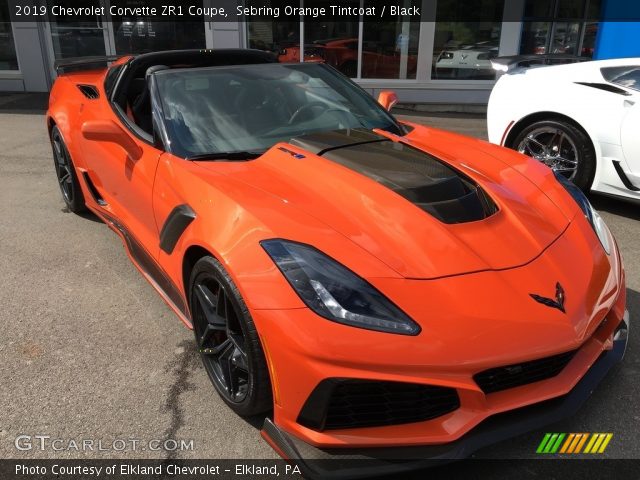2019 Chevrolet Corvette ZR1 Coupe in Sebring Orange Tintcoat
