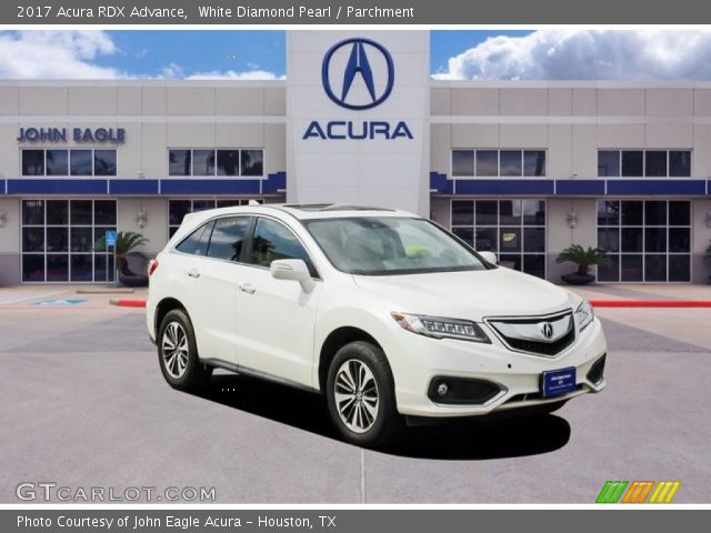 2017 Acura RDX Advance in White Diamond Pearl