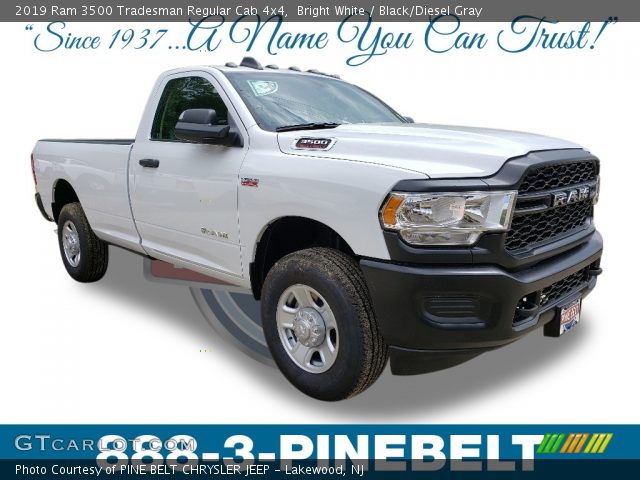 2019 Ram 3500 Tradesman Regular Cab 4x4 in Bright White