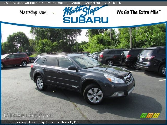 2011 Subaru Outback 2.5i Limited Wagon in Graphite Gray Metallic