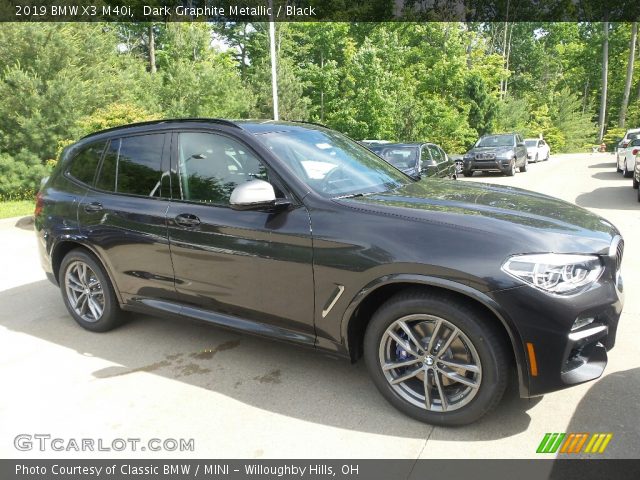 2019 BMW X3 M40i in Dark Graphite Metallic