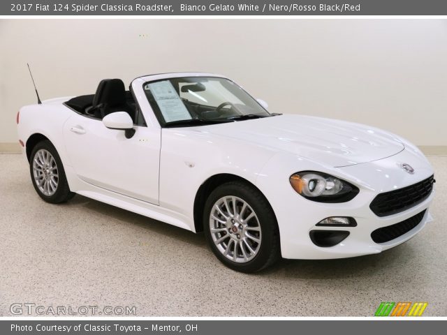 2017 Fiat 124 Spider Classica Roadster in Bianco Gelato White