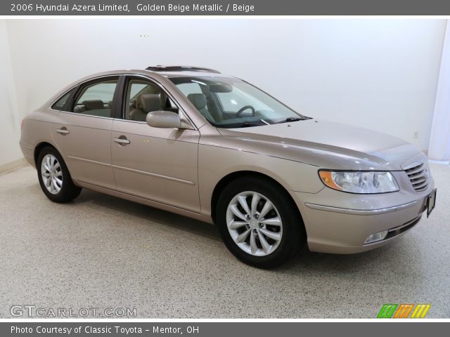 2006 Hyundai Azera Limited in Golden Beige Metallic