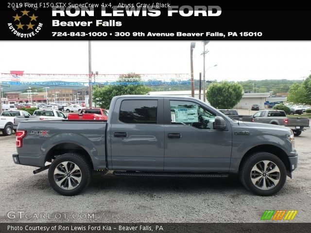 2019 Ford F150 STX SuperCrew 4x4 in Abyss Gray