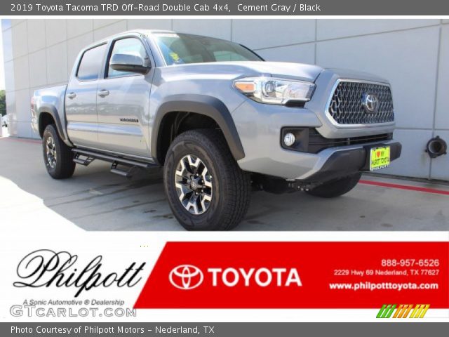 2019 Toyota Tacoma TRD Off-Road Double Cab 4x4 in Cement Gray