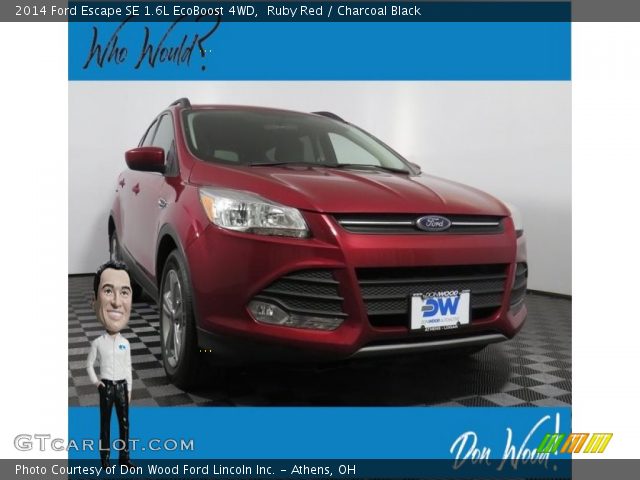 2014 Ford Escape SE 1.6L EcoBoost 4WD in Ruby Red