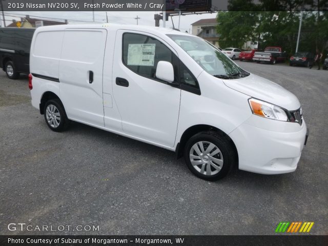2019 Nissan NV200 SV in Fresh Powder White