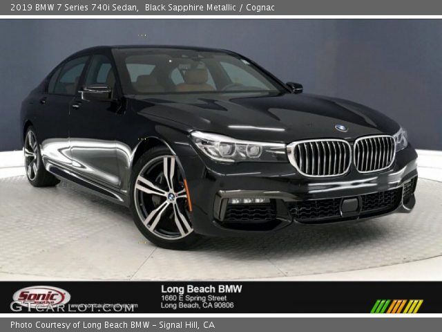 2019 BMW 7 Series 740i Sedan in Black Sapphire Metallic
