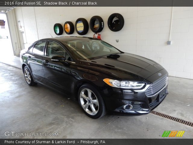 2016 Ford Fusion SE in Shadow Black